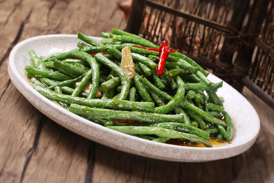 炒长豆角