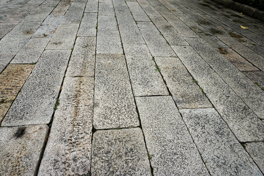 花岗岩路面