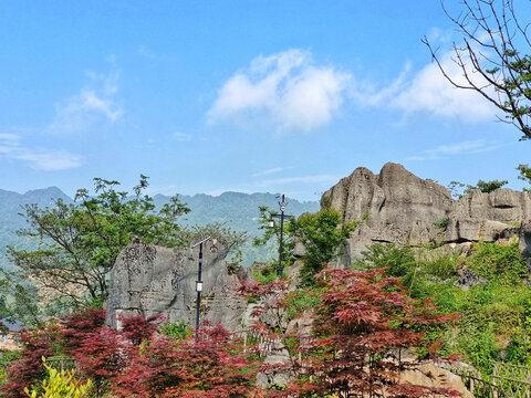 云南省威信县垕房山景