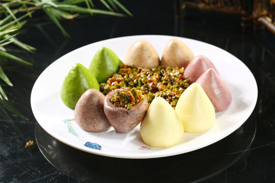 外婆菜窝窝头
