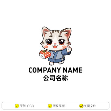 料理小猫卡通