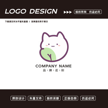 小猫logo标志