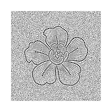 花朵磨砂压纹杂点肌理纹