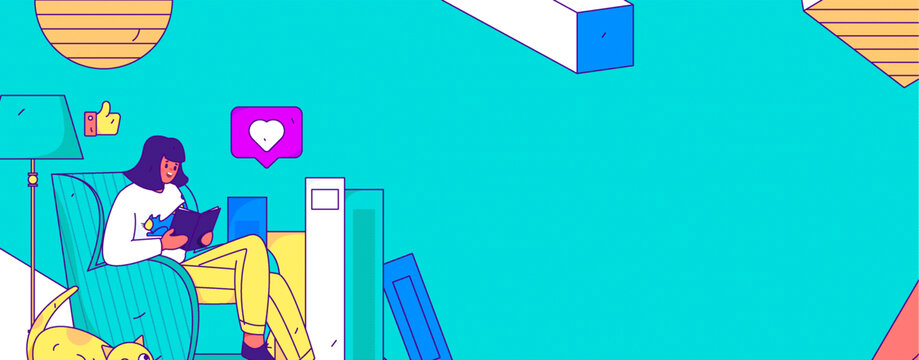 学习矢量插画