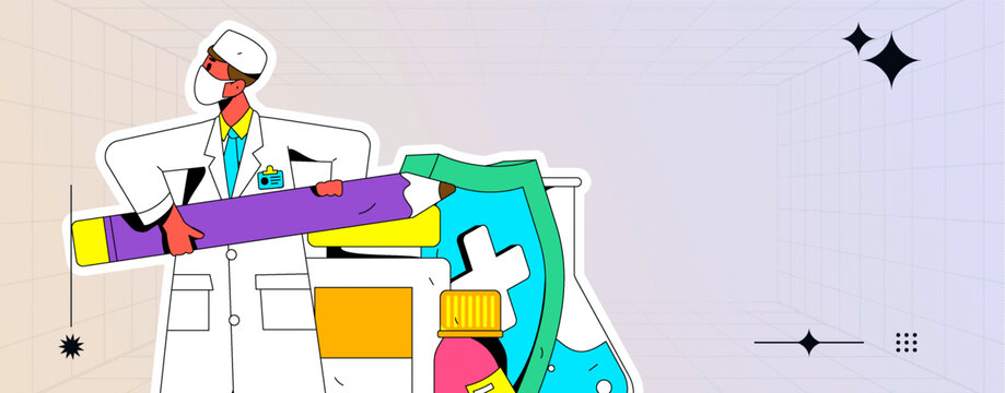 医疗矢量插画
