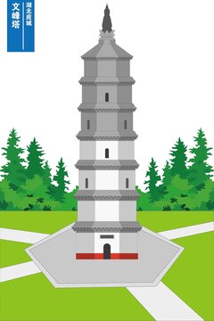 应城文峰塔