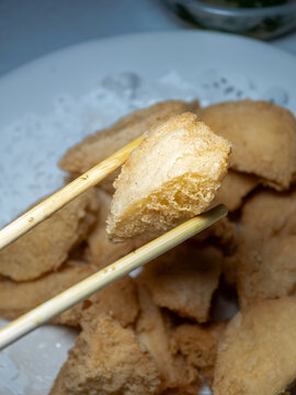 普宁炸豆腐特写