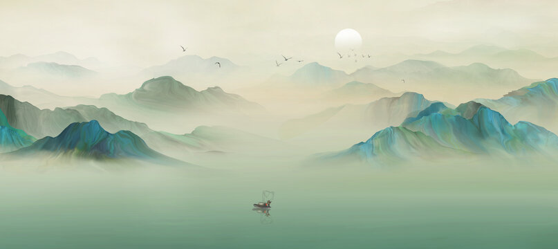 山水画