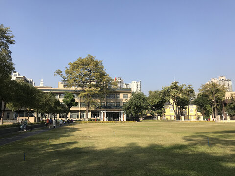 广东省立中山图书馆景色