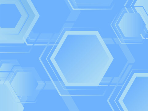 简约蓝色小清新渐变医疗健康商务科技背景图