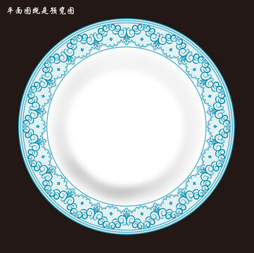 陶瓷餐具花纸