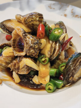 青岛特色鲁菜麻辣捞汁小海鲜