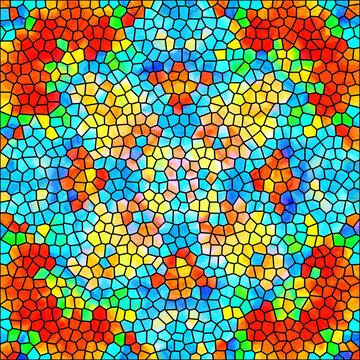 彩色抽象玻璃陶瓷碎片艺术背景