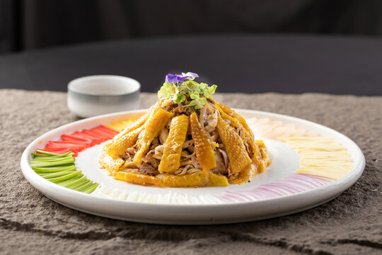 黑松露七彩捞鸡