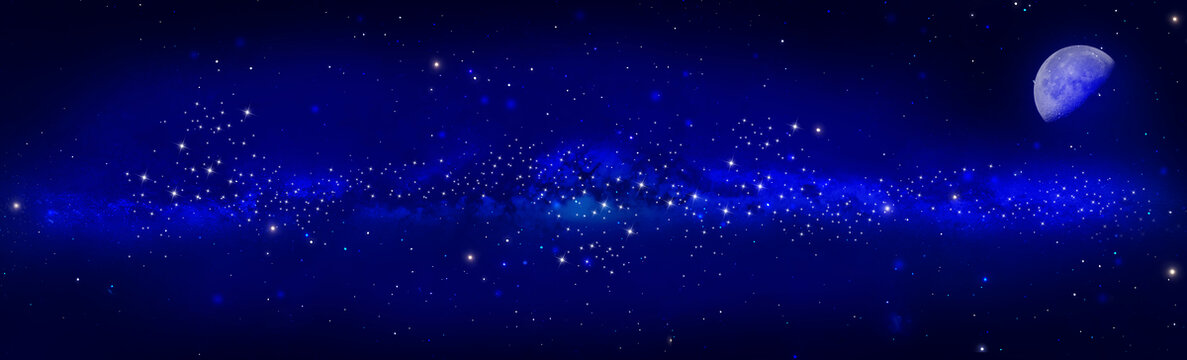 朦胧星空