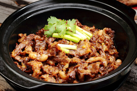 姜汁焗牛肉