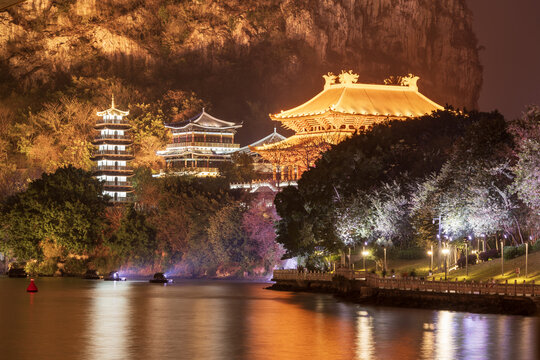 柳州文庙夜景