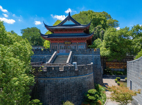 杭州市鼓楼景区风光