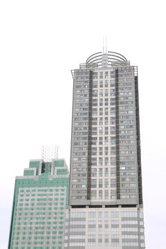 现代高层商务建筑外观