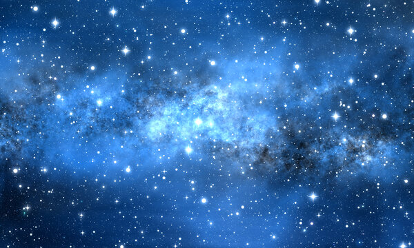 蓝色星空