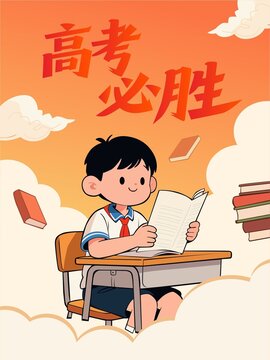 高考必胜海报