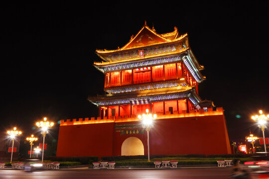 临汾鼓楼夜景