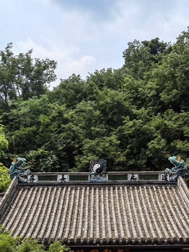 道观屋顶