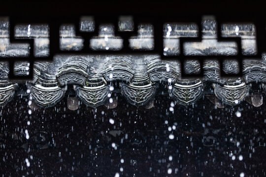 杭州郭庄雨帘