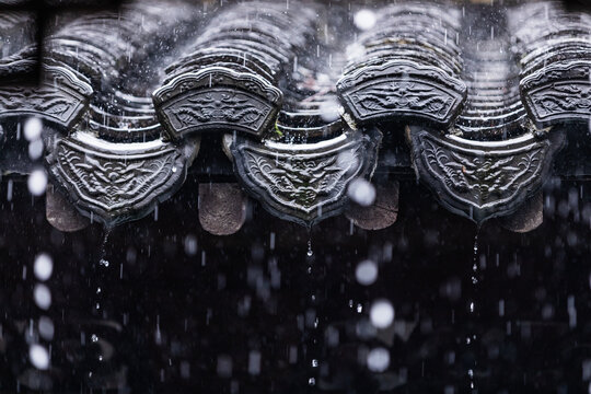 杭州郭庄雨帘