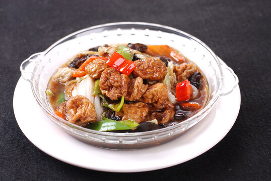 红烧豆泡