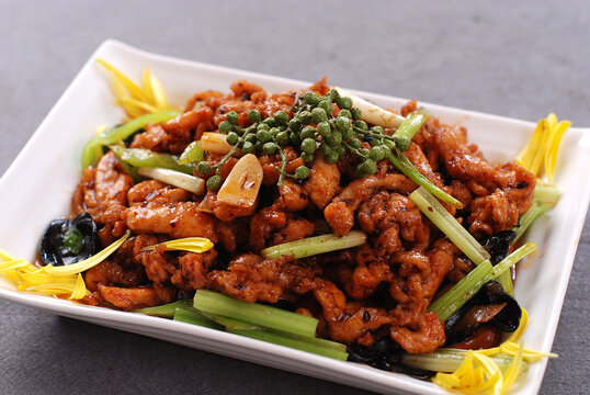 豆豉飘香鸡柳