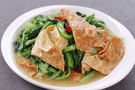 豆筋小白菜