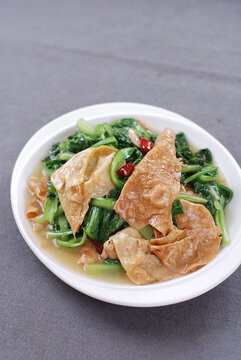 豆筋小白菜