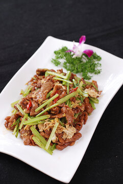 小炒牛腱