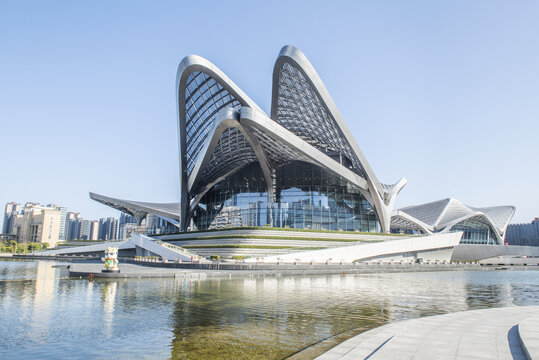 广东珠海金湾市民艺术中心全景