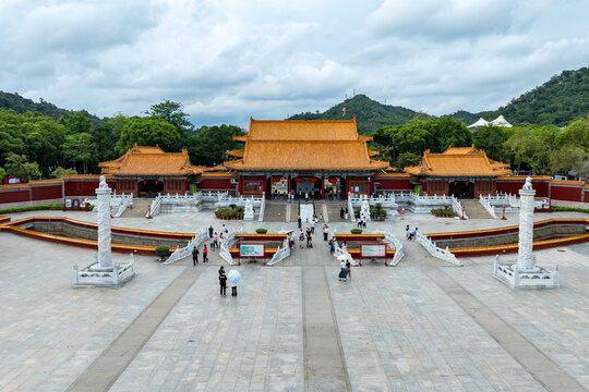 中国广东珠海市圆明新园城市景观