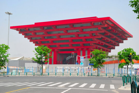 中国红的独特建筑景观