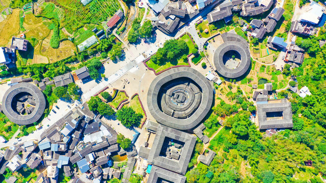 裕昌楼福建建筑民居土楼