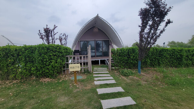 独特造型的户外小屋