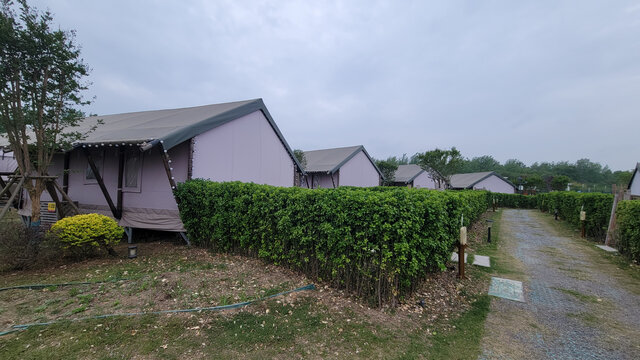 户外精致露营帐篷小屋
