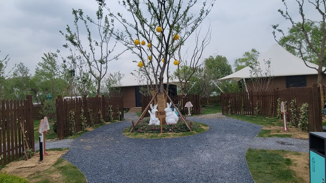 田园风特色营地景观