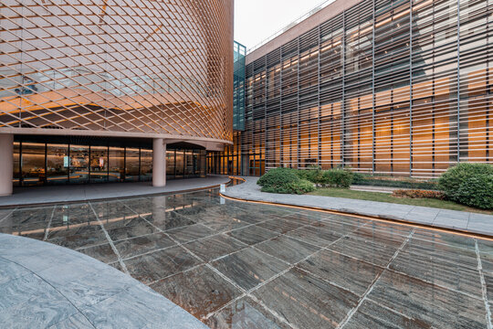 中国大运河博物馆建筑局部