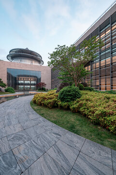 扬州中国大运河博物馆建筑局部