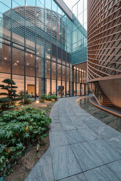 扬州中国大运河博物馆建筑局部