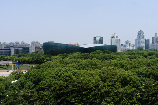 上海东方艺术中心及周边建筑
