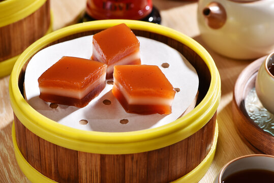 椰汁马蹄糕千层糕红豆糕古法马拉糕松糕