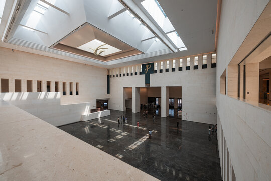 河南安阳殷墟博物馆建筑局部