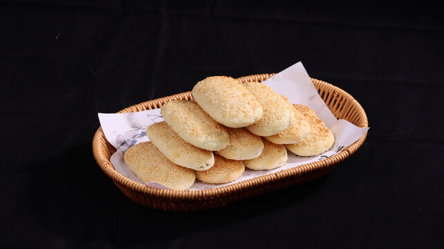 芝麻酥饼横版