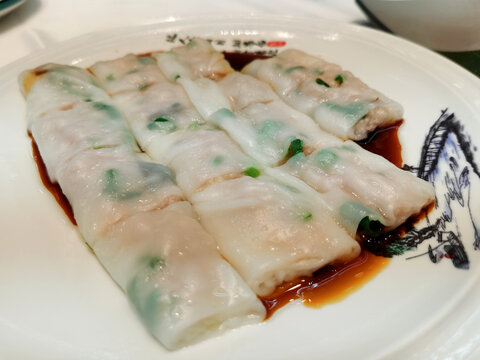 广式葱花肠粉