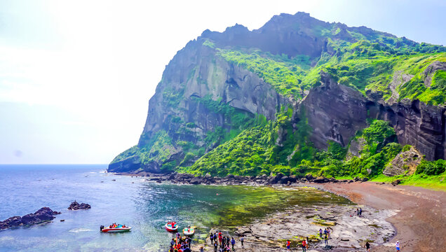 城山日出峰海滩